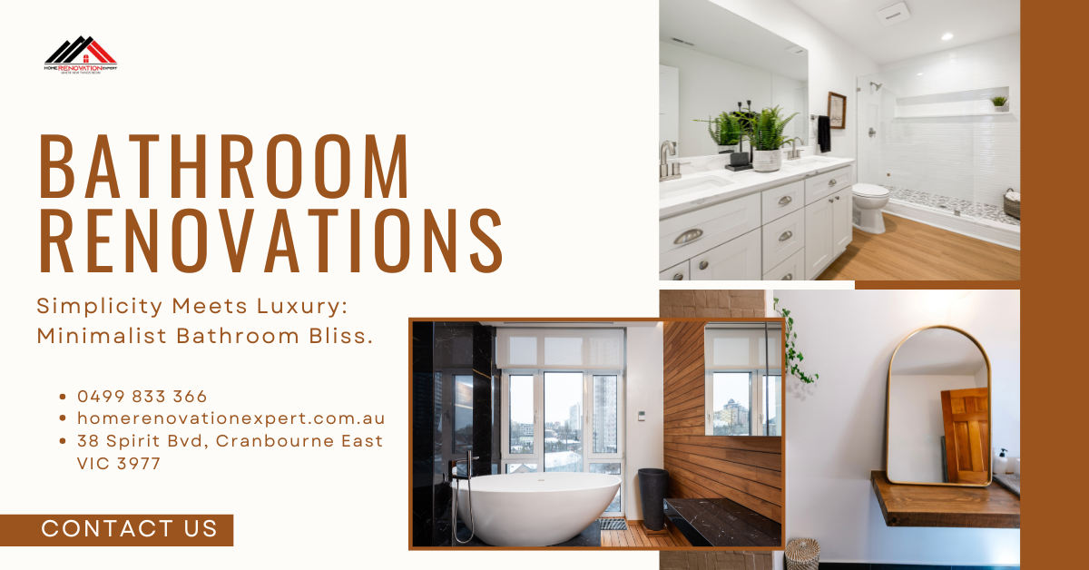 Bathroom Renovations in Melbourne Eastern Suburbs
